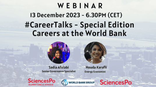 Career talks - Special edition Careers at the World Bank
