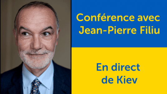 Enseigner dans l'Ukraine en guerre - Conférence avec Jean-Pierre Filiu en direct de Kiev