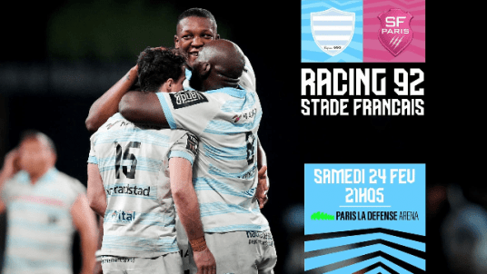 Match de Top 14  - Racing 92 vs Stade Français