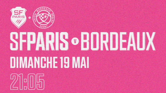 Match de Top 14  - Stade Français vs Bordeaux-Bègles