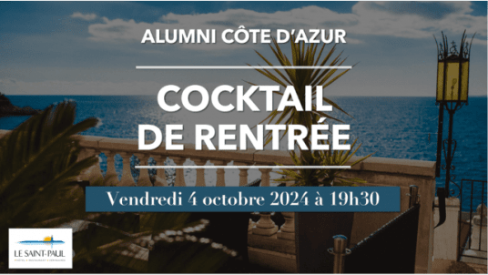 Cocktail de rentrée ~ Alumni Grandes Écoles Côte d'Azur