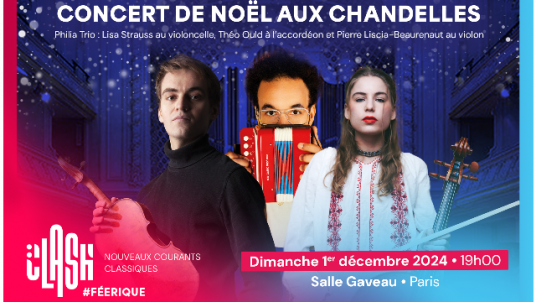 Concert de Noël aux chandelles à la salle Gaveau