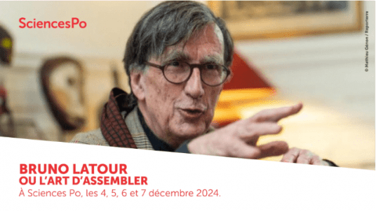 Colloque : Bruno Latour ou l'art d'assembler