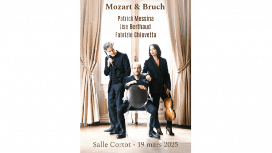 Concert Salle Cortot - Mozart & Bruch - Une soirée de musique de chambre