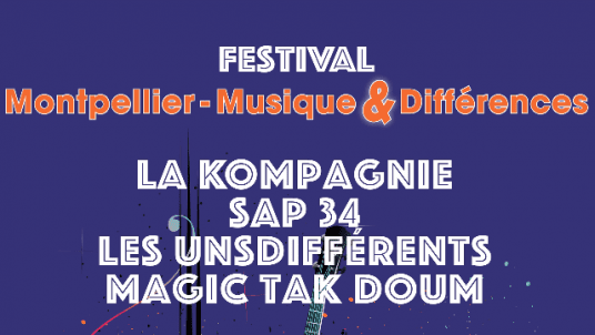 Concert "Jouons nos différences"  à Montpellier avec La Kompagnie