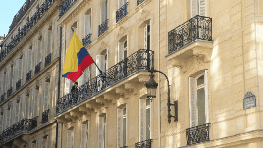 Lancement du Cercle Franco-Colombien à l'ambassade  de Colombie en France