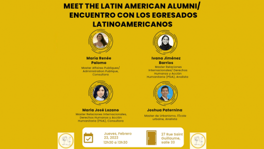 Meet the Latin American Alumni / Encuentro con los egresados Latinoamericanos