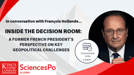 In Conversation with Francois Hollande: A Former French President’s Perspective on Key Geopolitical Challenges