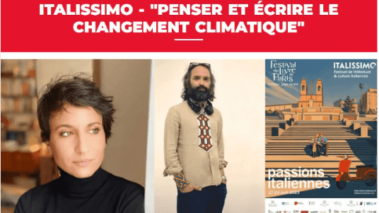 Italissimo - "Penser et écrire le changement climatique"