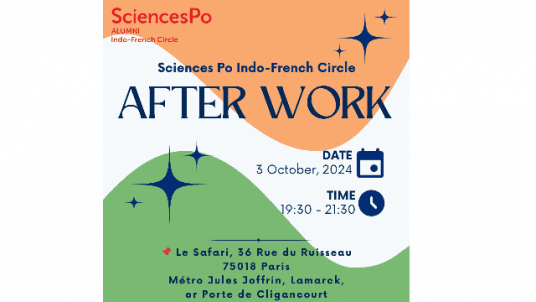 Afterwork with the Sciences Po Indo-French Circle