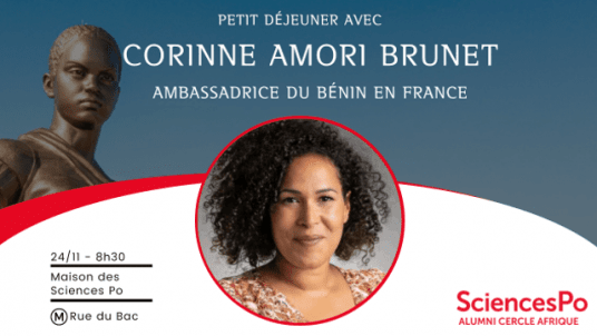 Petit-déjeuner en présence de Mme Corinne Amori BRUNET, Ambassadrice du Bénin en France